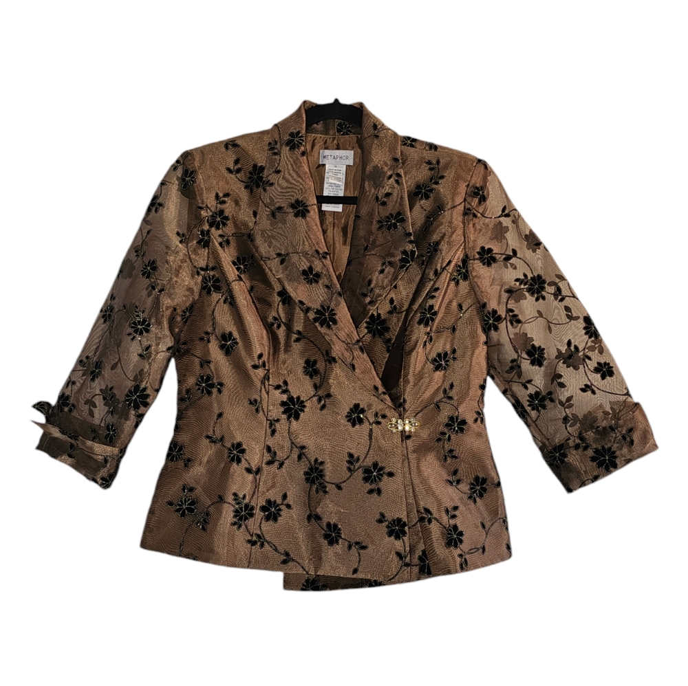 METAPHOR Dress Blouse - Picture 1 of 13